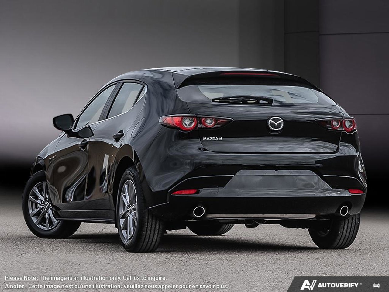 2026 Mazda Mazda3 Sport JM1BPALL1T1888417 Jet Black Mica Mirabel - photo #3