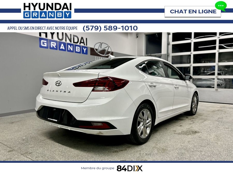Hyundai Elantra 2019 2019 Blanc