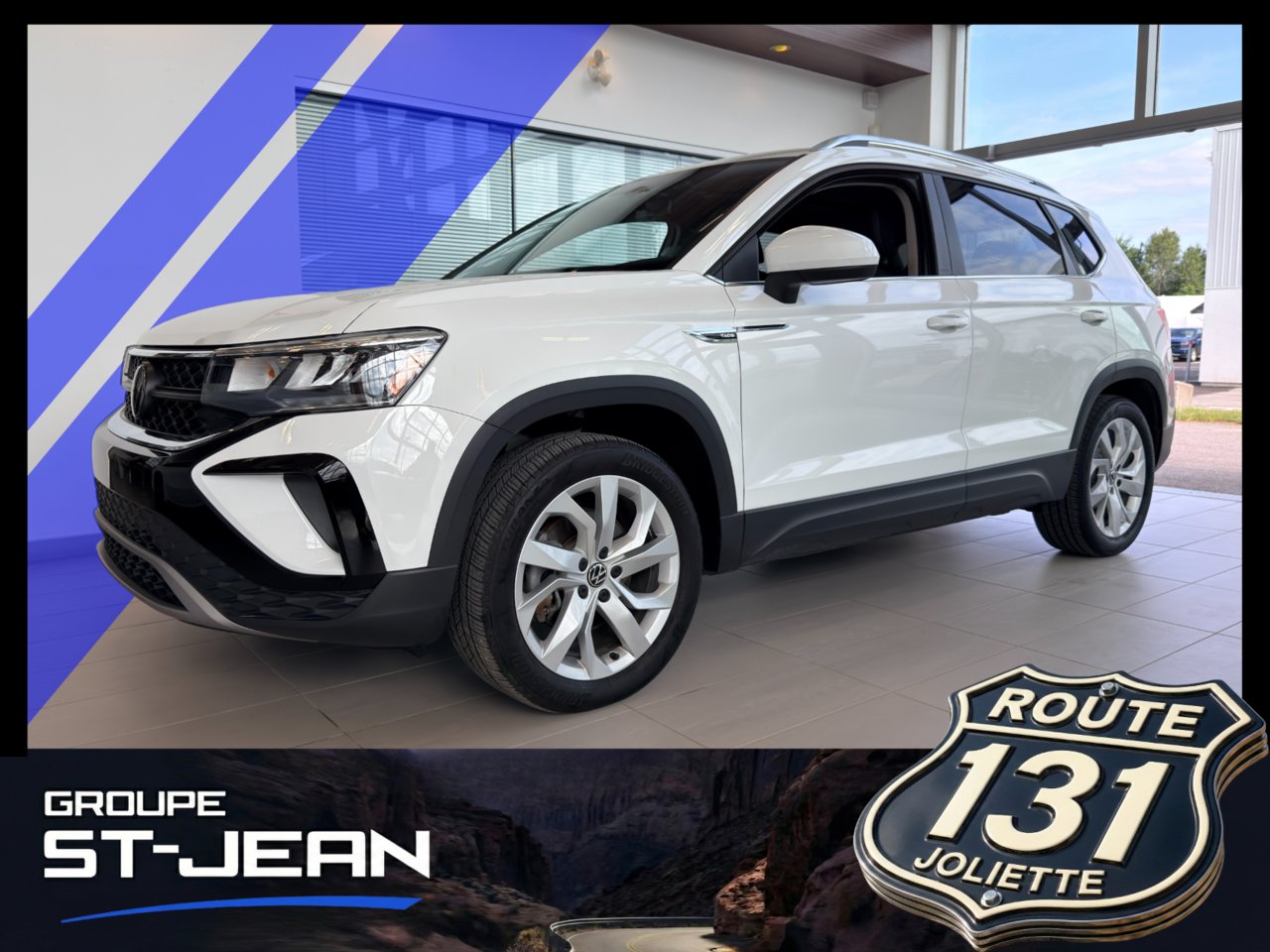 2022 Volkswagen Taos White Notre-Dame-des-Prairies - photo #0