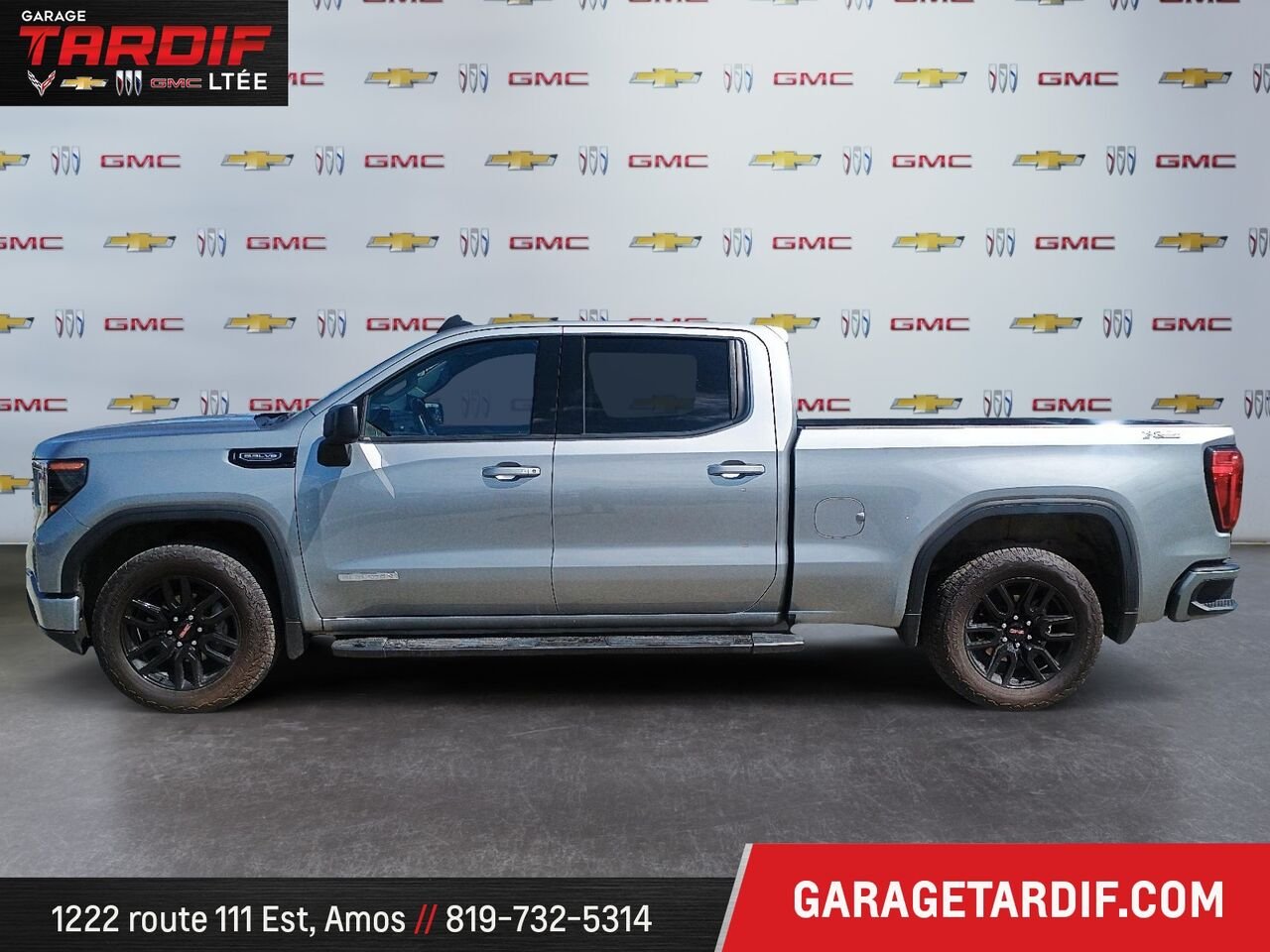 2024 GMC SIERRA 1500 4WD CREW CAB PICKUP ELEVATION Grey Amos - photo #4
