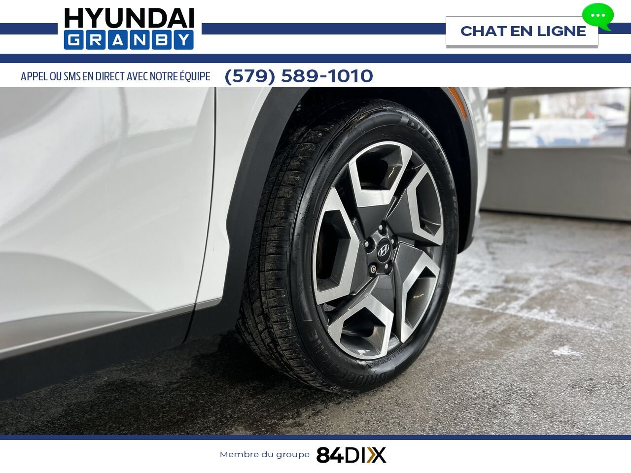 2023 Hyundai Palisade White Granby - photo #9