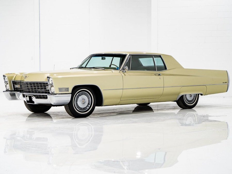 1967 Cadillac DeVille Coupe 1967 Gold