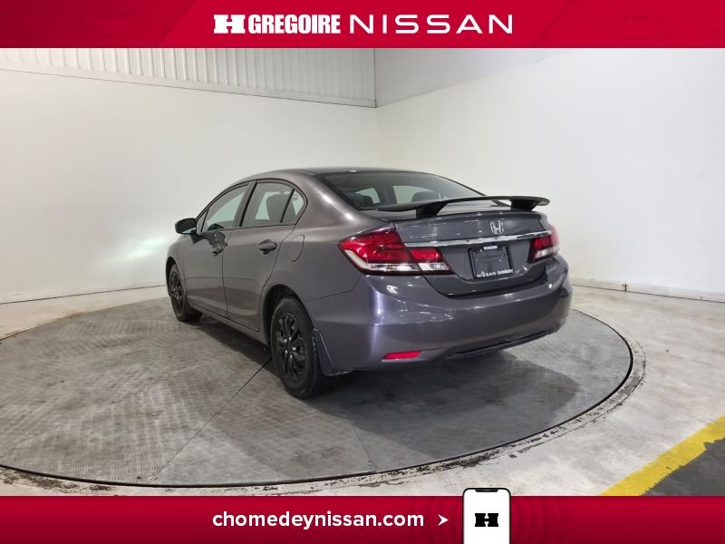 2015 Honda Civic Grey Blainville - photo #5