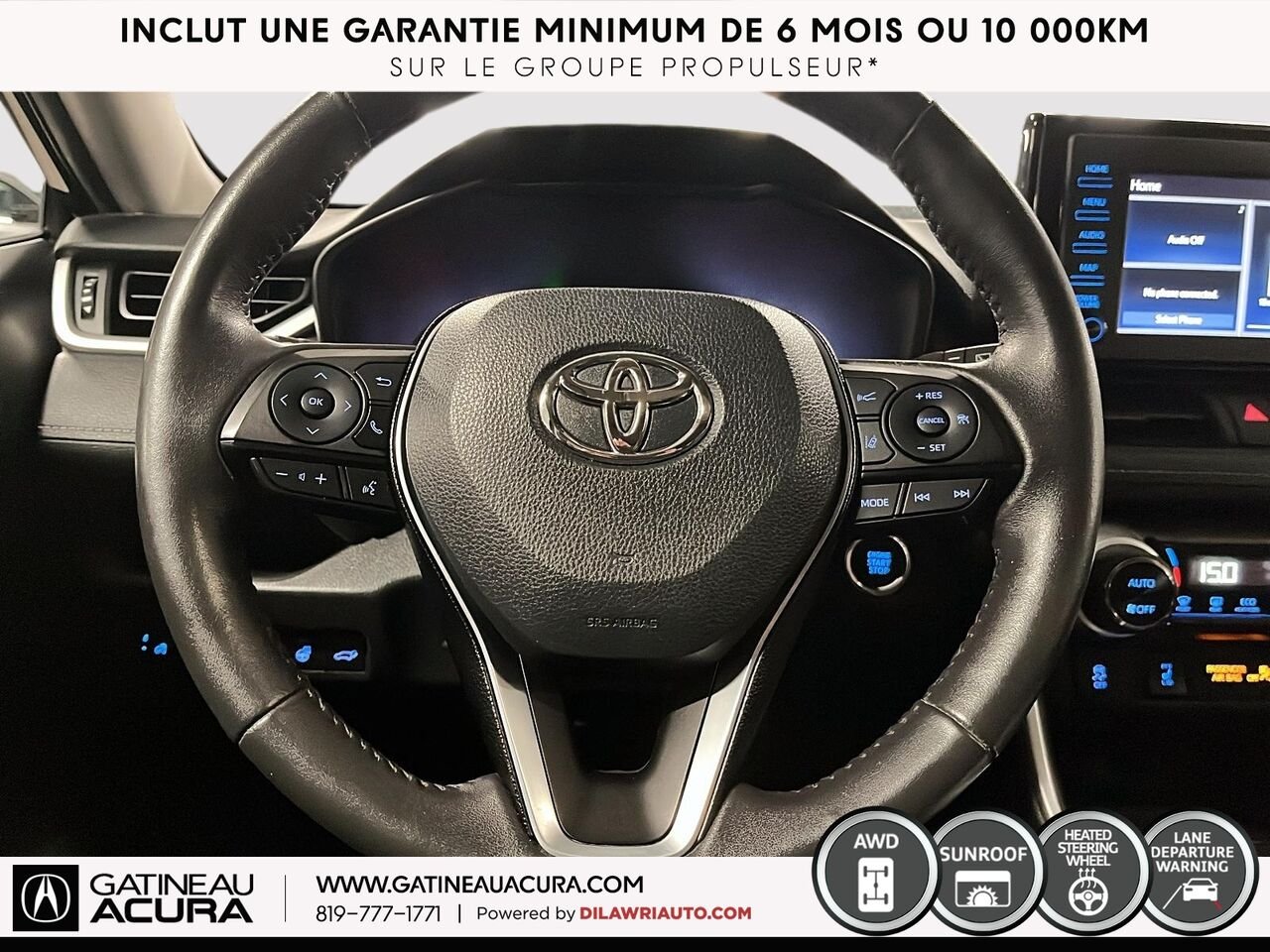 Toyota RAV4 XLE AWD 2020 Bleu Gatineau - photo #9