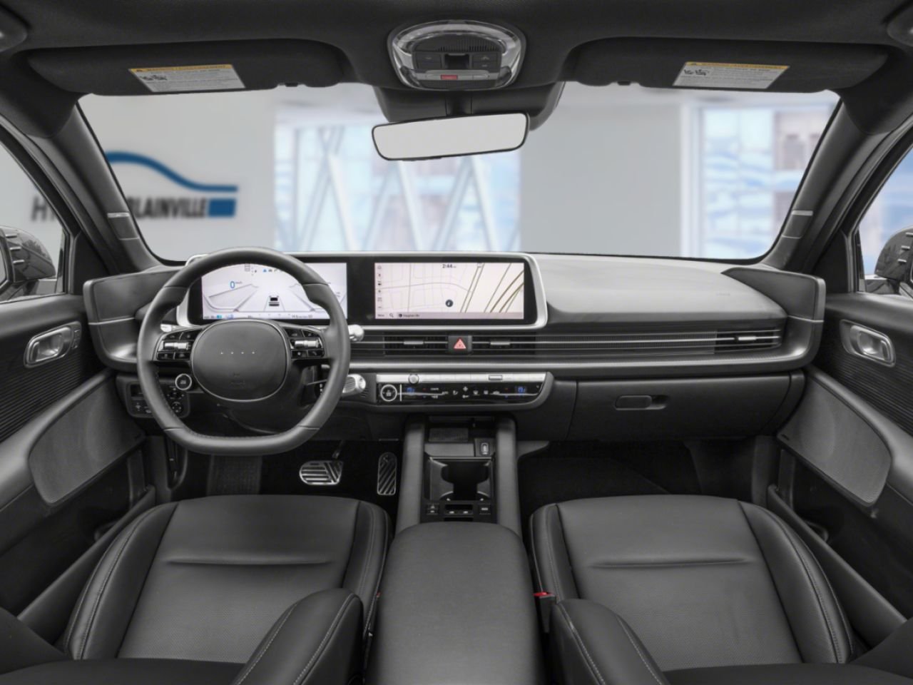 2025 Hyundai IONIQ 6 Abyss Black Blainville - photo #7