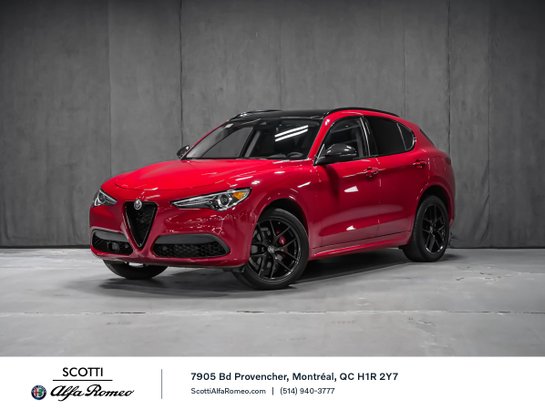 2021 Alfa Romeo Stelvio Ti Red