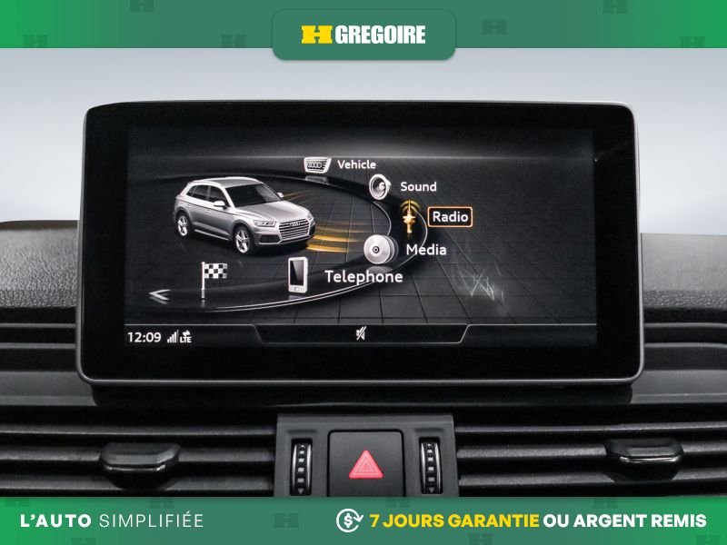 Audi Q5 727929 | Progressiv AWD AUTO A/C CUIR TOIT NAV MAGS CAM REC 2019 Noir Laval - photo #20