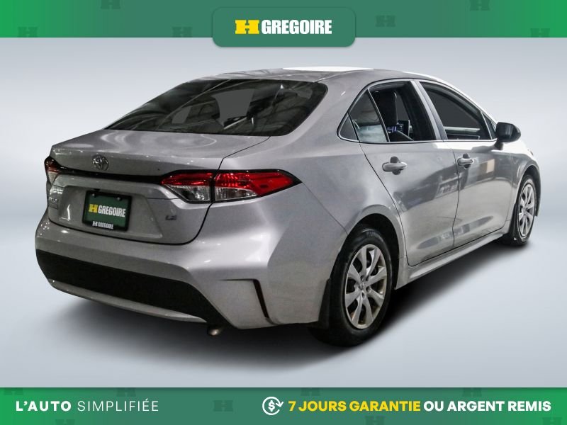 Toyota Corolla 730222 | LE AUTO GR ELECT CAM RECUL BLUETOOTH 2021 Gris Laval - photo #7