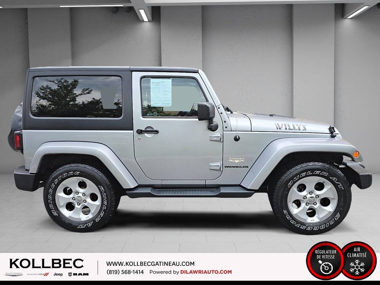 JEEP WRANGLER 26292 | Sahara 4x4 2015 Argent Gatineau - photo #12
