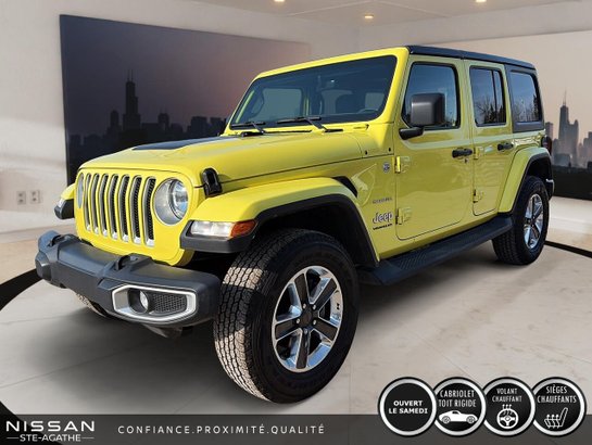 2023 Jeep Wrangler Sahara 4 portes 4x4 Yellow