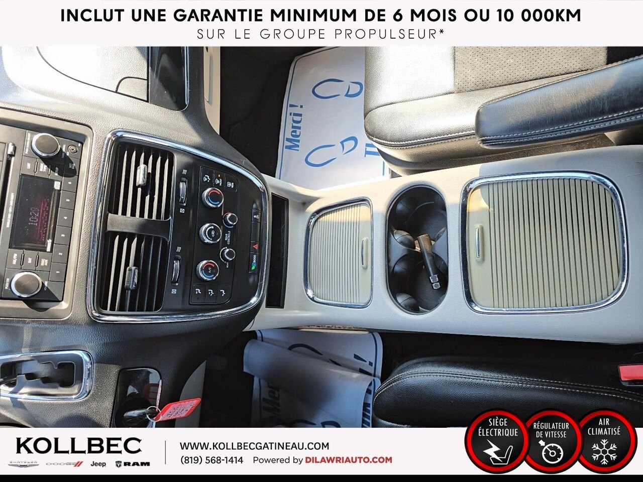 2017 DODGE GRAND CARAVAN SXT Premium Plus Red Ottawa & Gatineau - photo #2