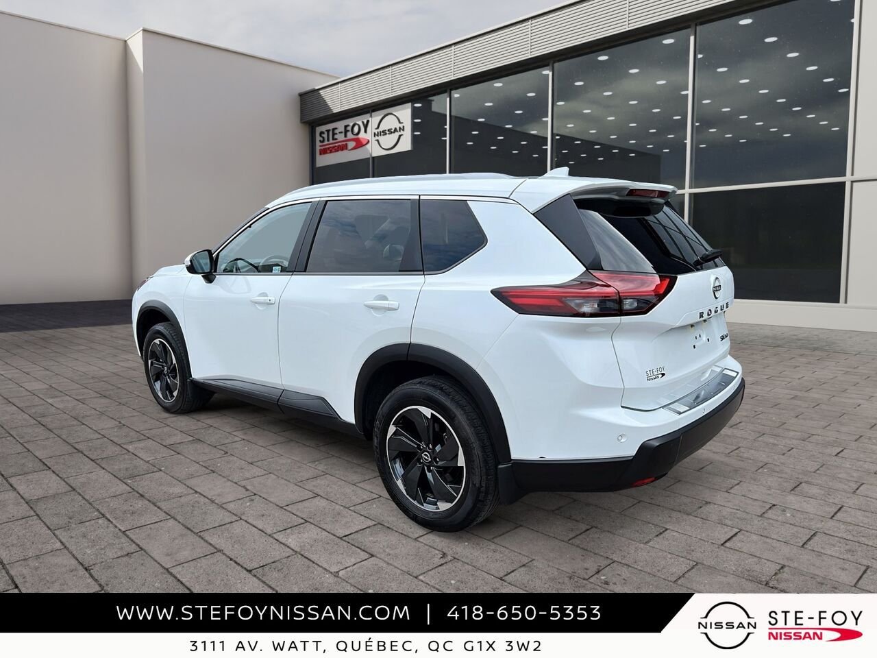 Nissan Rogue SV TRACTION INTEGRALE 2024 Blanc Ste-Foy - photo #3