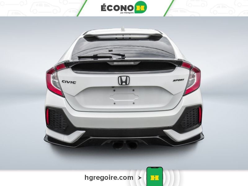 2019 Honda Civic White Saint-Eustache - photo #6