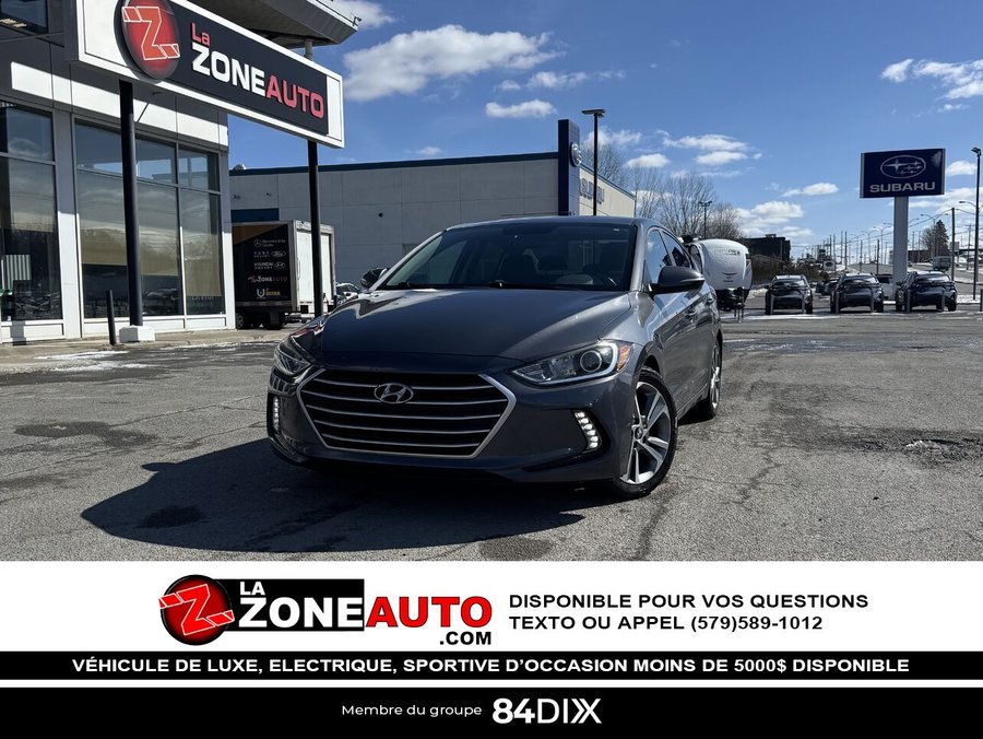 Hyundai Elantra GLS 2017 2017 Gris