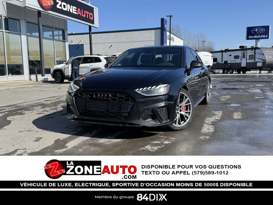 Audi A4 Progressiv 2022 2022 Noir