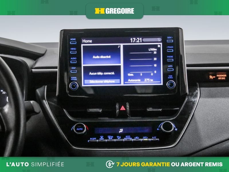 Toyota Corolla 821684 | LE AUTO AC NAV GR ELECT CAM RECUL BLEUTOOTH 2021 Gris Laval - photo #22