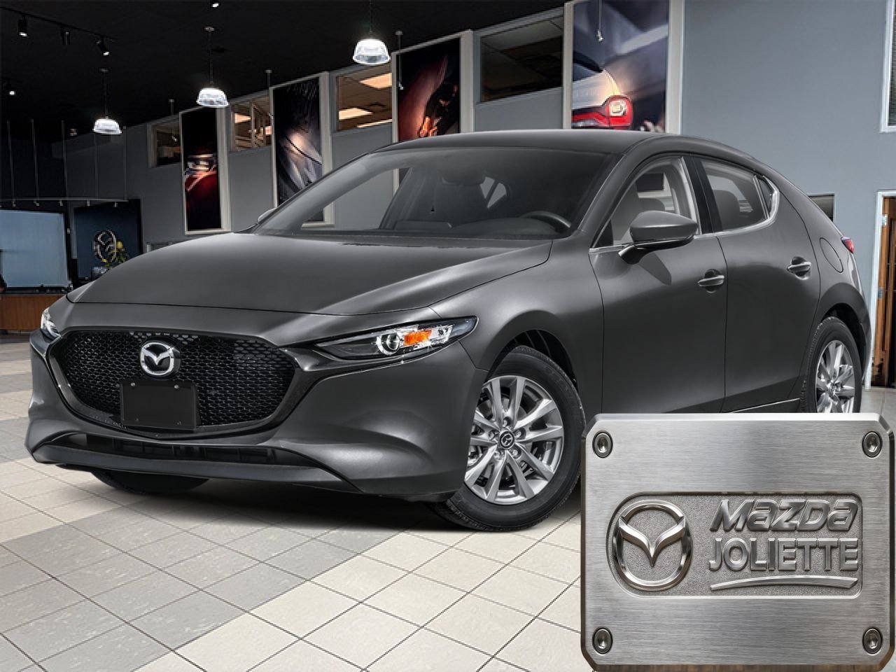 MAZDA Mazda3 Sport 2026 Gris mécanique métallisé Notre-Dame-des-Prairies - photo #0