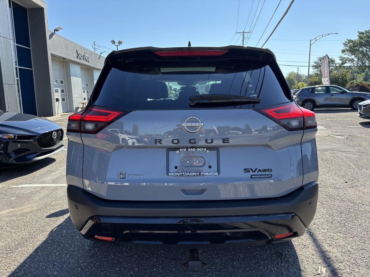 2023 Nissan Rogue SV Édition de minuit TI gray Montmagny - photo #5