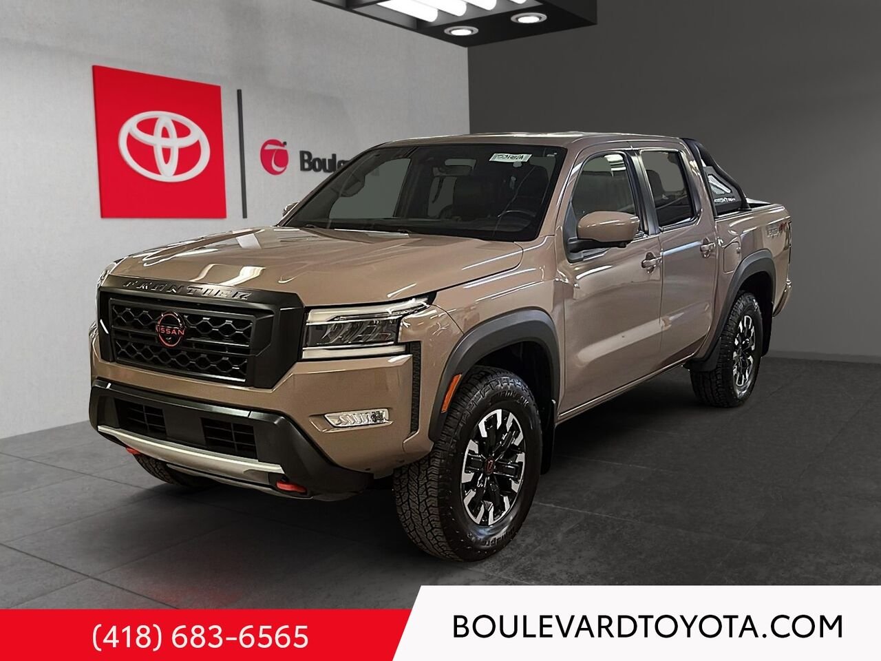 Nissan Frontier 531782A-101 | CREQ CAB 4X4 S AUTO 2023 Brun Québec - photo #0