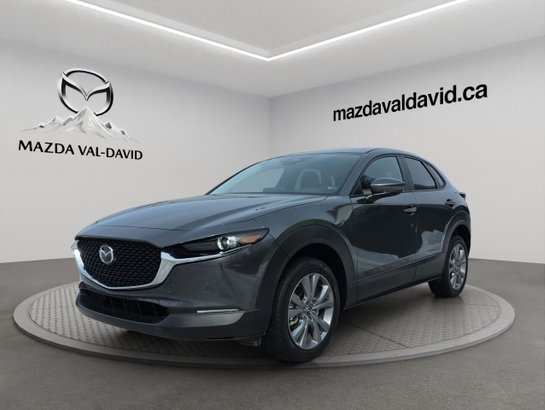 2026 Mazda CX-30 Gs, awd, sièges, volant et rétroviseurs chauffants Machine Grey Metallic