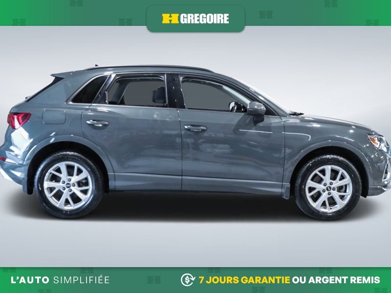 Audi Q3 821489 | Komfort AWD AUTO AC CUIR TOIT MAGS CAM RECULE 2021 Gris Laval - photo #10