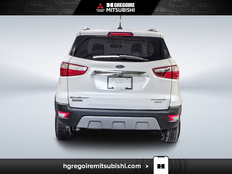 Ford EcoSport MA4296 | Titanium *AWD * Cuir * Toit * Mags * Caméra 2018 Blanc Laval - photo #7