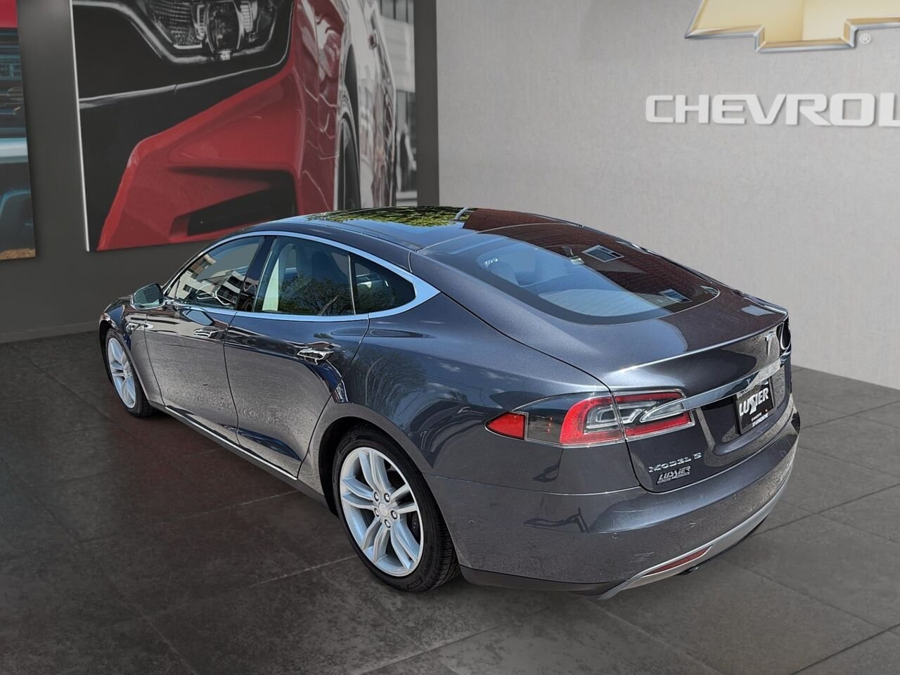 2015 TESLA MODEL S S Grey Saint-Hyacinthe - photo #3