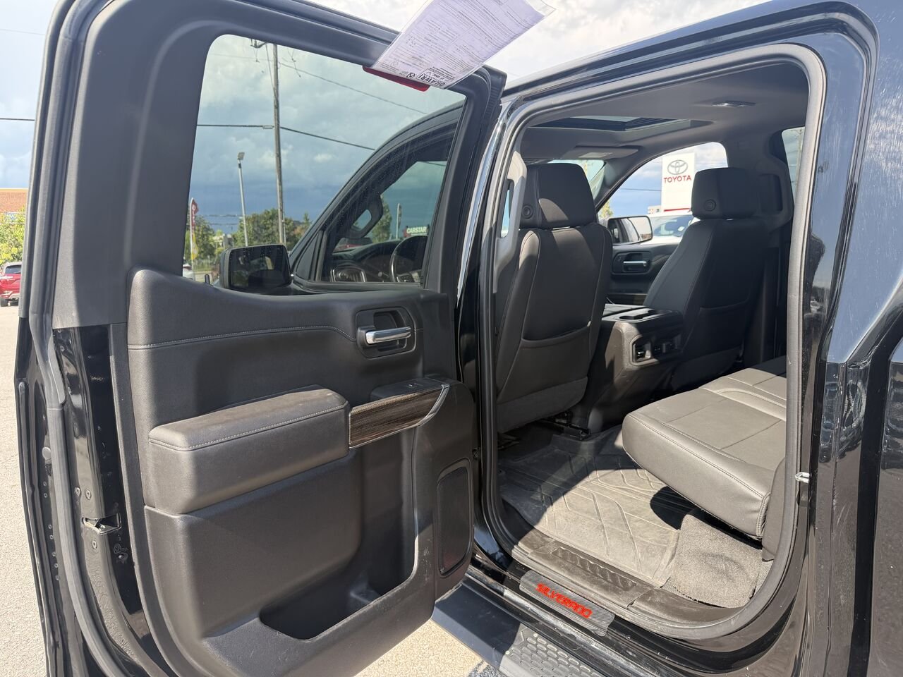 CHEVROLET SILVERADO 1500 RST RST cabine multiplace 4RM 157 po 2021 Noir Gatineau - photo #13