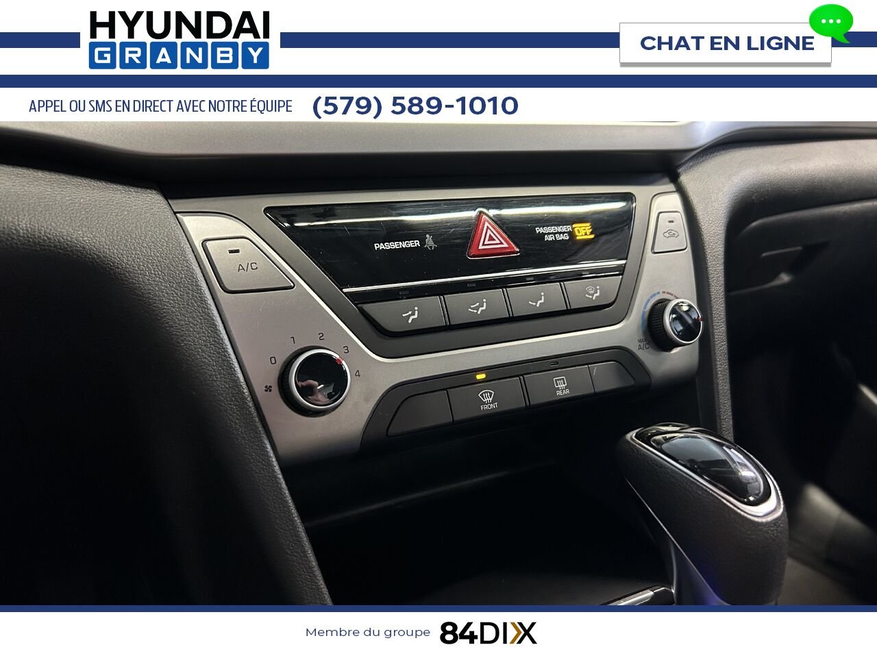 2017 Hyundai Elantra Black Granby - photo #15