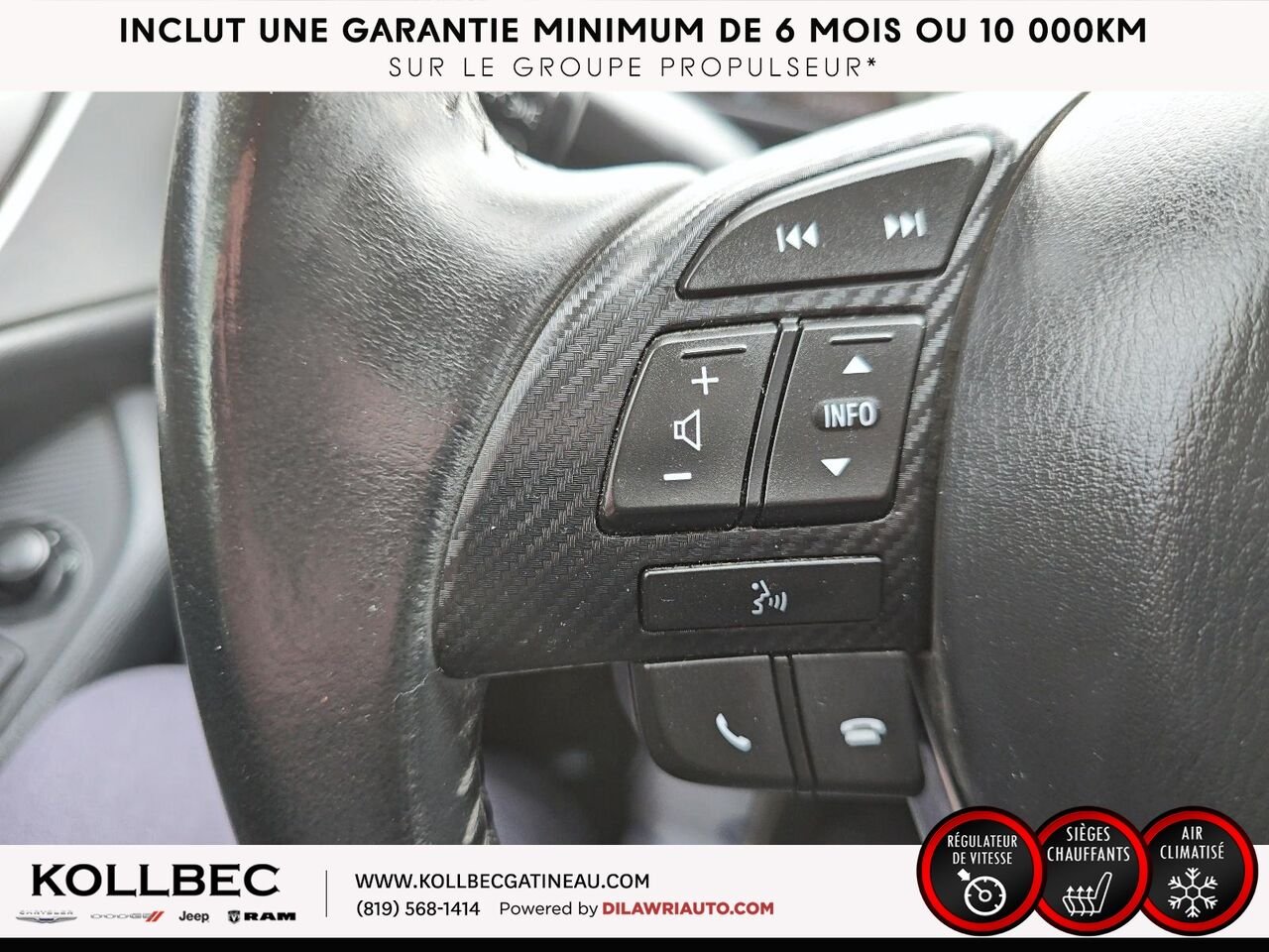 2016 MAZDA CX-3 GS FWD Red Ottawa & Gatineau - photo #10