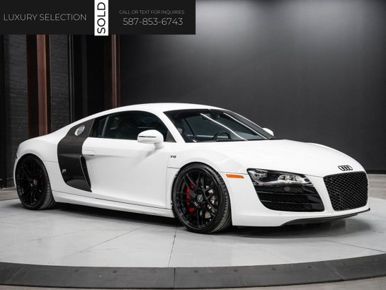 2010 Audi R8 2010 White