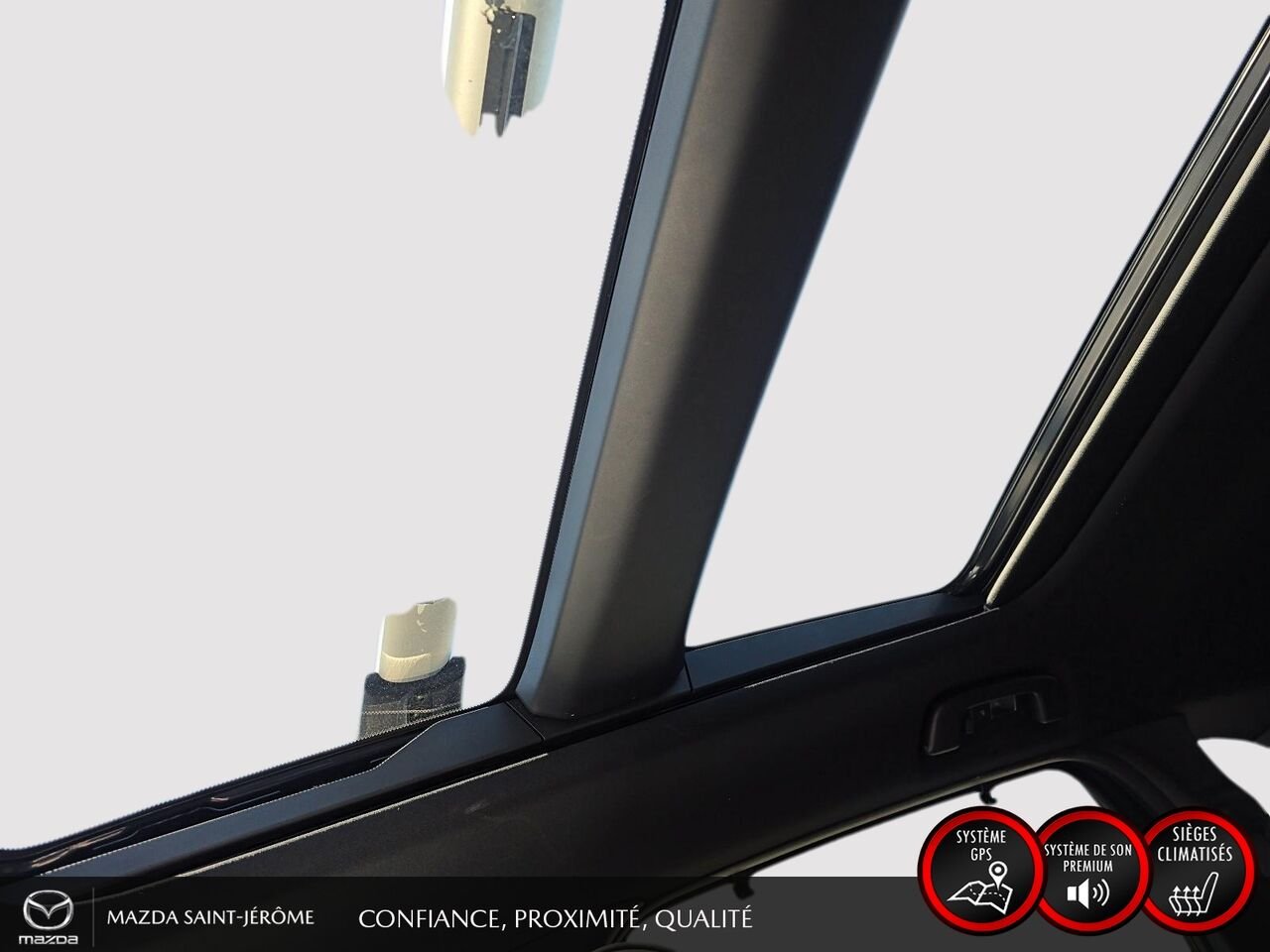 2024 Mazda CX-90 hybride rechargeable GT | TOIT OUVRANT | CUIR | AWD | Black Saint-Jérôme - photo #16