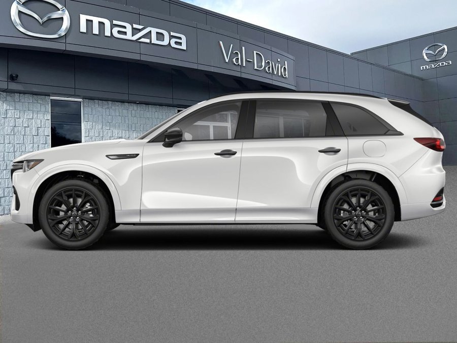 2026 Mazda CX-70 MHEV GT-P, 5 passagers, Mode hybride, awd, toit ouvrant panoramique, cuir, navigation, écran central de 12,3 po Rhodium White Metallic