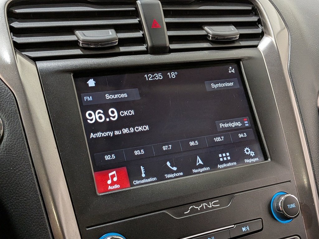 Ford Fusion Hybrid SEL FWD 2019 Blanc Val-David - photo #19