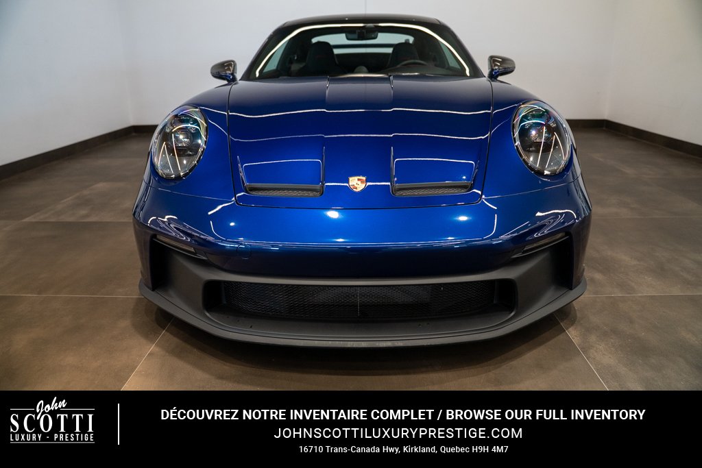 Porsche 911 GT3 coupé 2022 Bleu Kirkland - photo #2