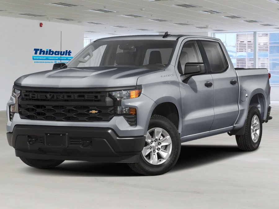 CHEVROLET SILVERADO 1500 Custom cabine multiplace 4RM 157 po 2026 GRIS STERLING METALLISE