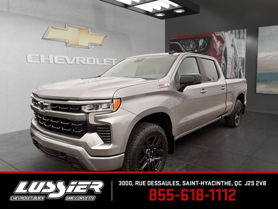 Chevrolet Silverado 1500 RST cabine multiplace 4RM 157 po 2026 GRIS STERLING METALLISE
