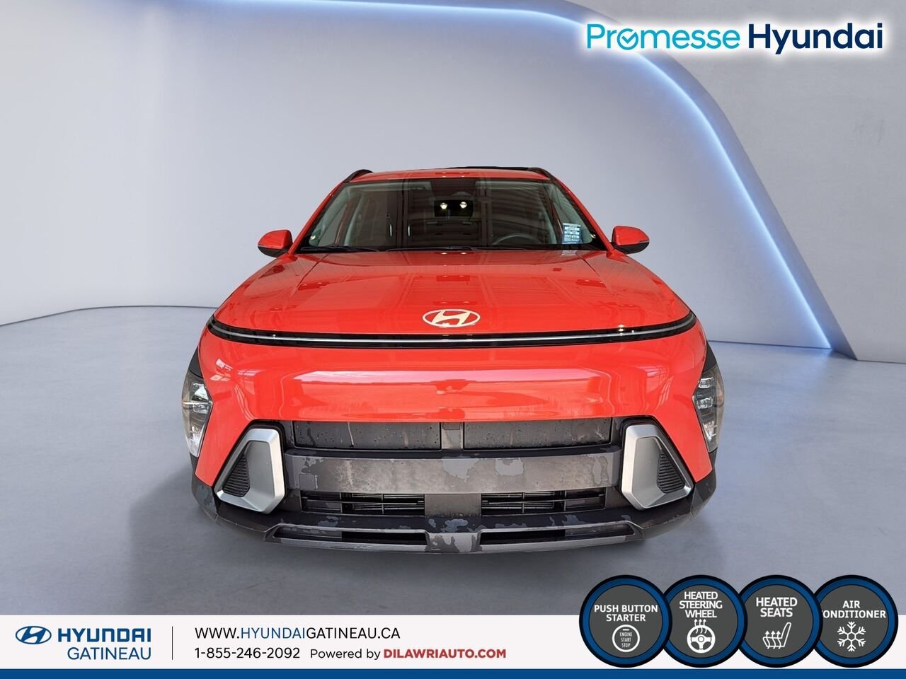 Hyundai Kona 2024 Orange Gatineau - photo #1