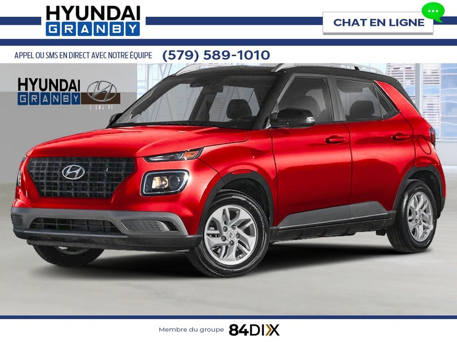 HYUNDAI Venue 2026 2026 Rouge ultime avec toit noir