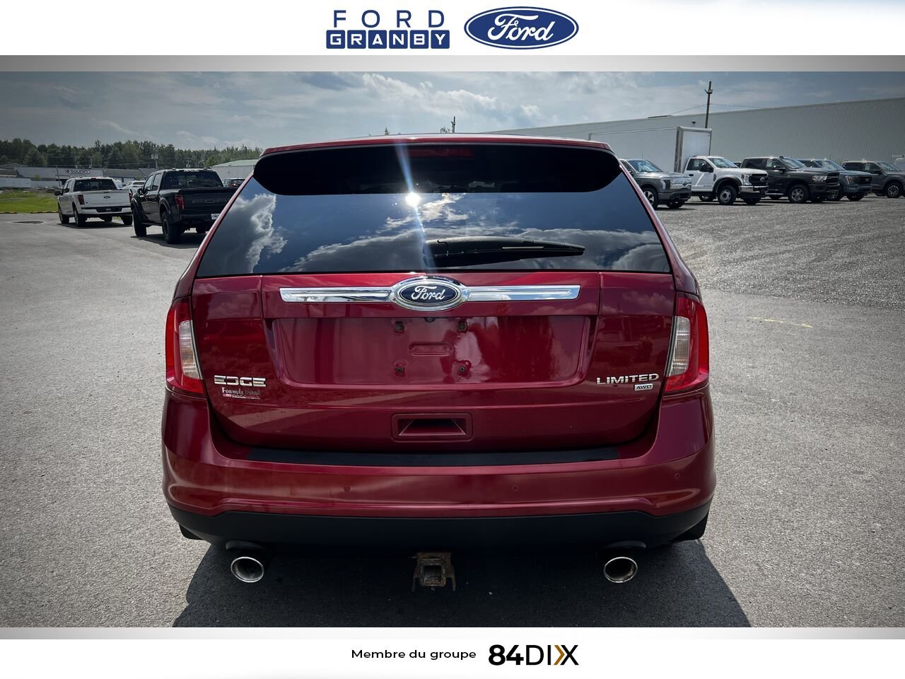 2013 Ford Edge Red Granby - photo #4