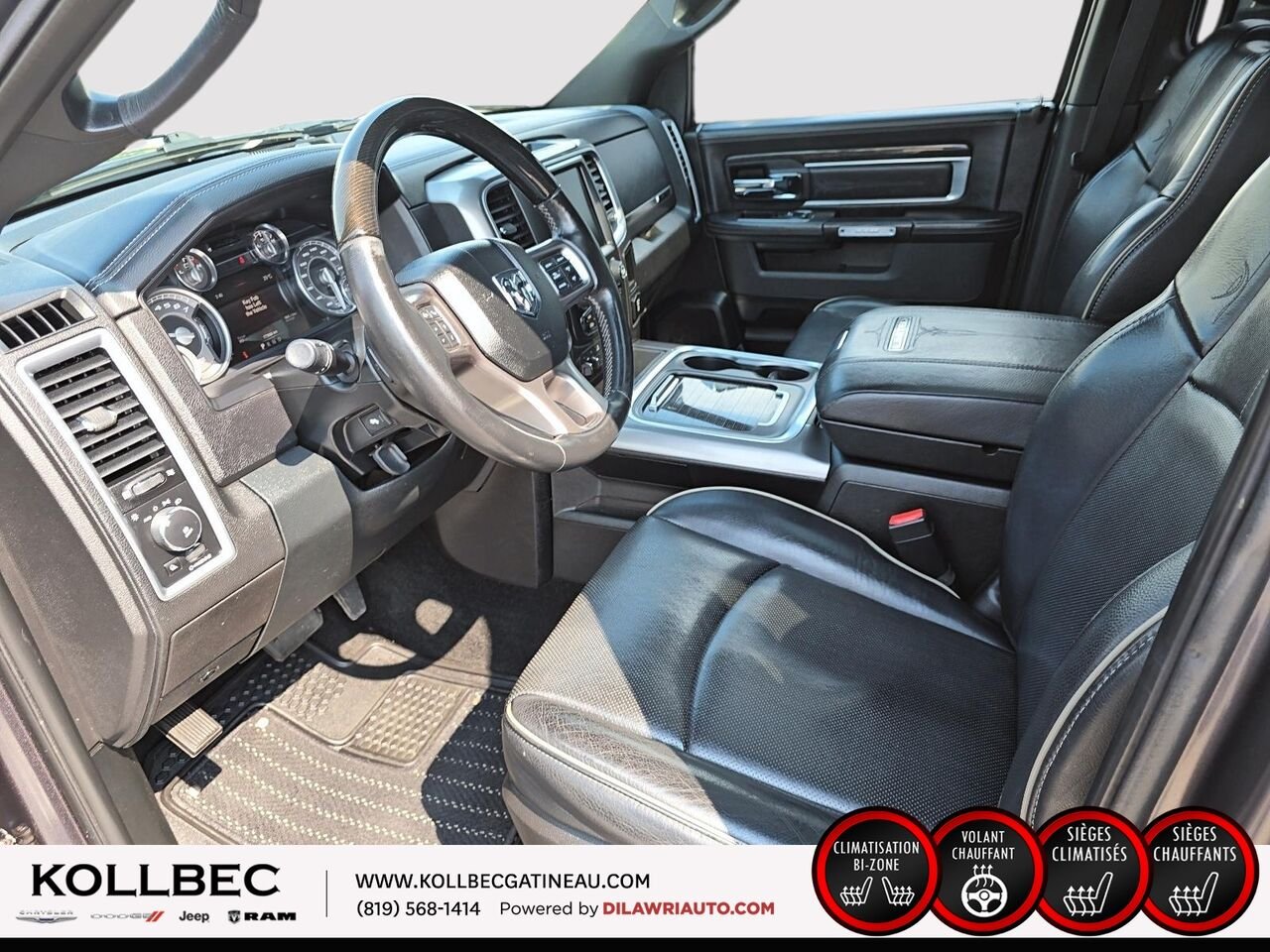 2016 RAM 1500 Limited CREWCAB 4x4 Grey Ottawa & Gatineau - photo #25