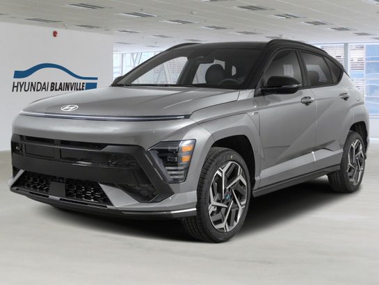 Hyundai Kona 2026 2026 Gris cybernétique avec toit Noir abyssal