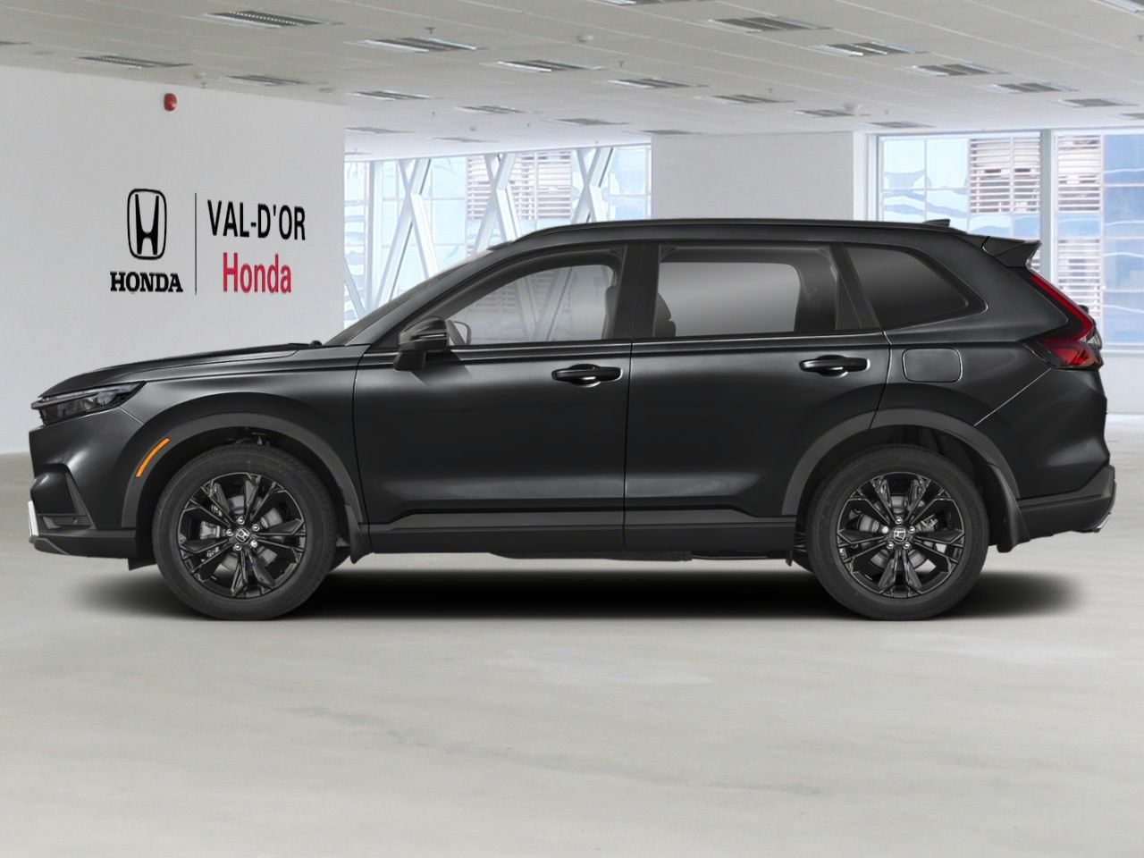 2026 HONDA CR-V Hybrid Touring Traction Intégrale Crystal Black Pearl Val-d'Or - photo #3