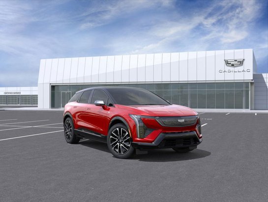 2026 CADILLAC OPTIQ 2026 Radiant Red Tintcoat