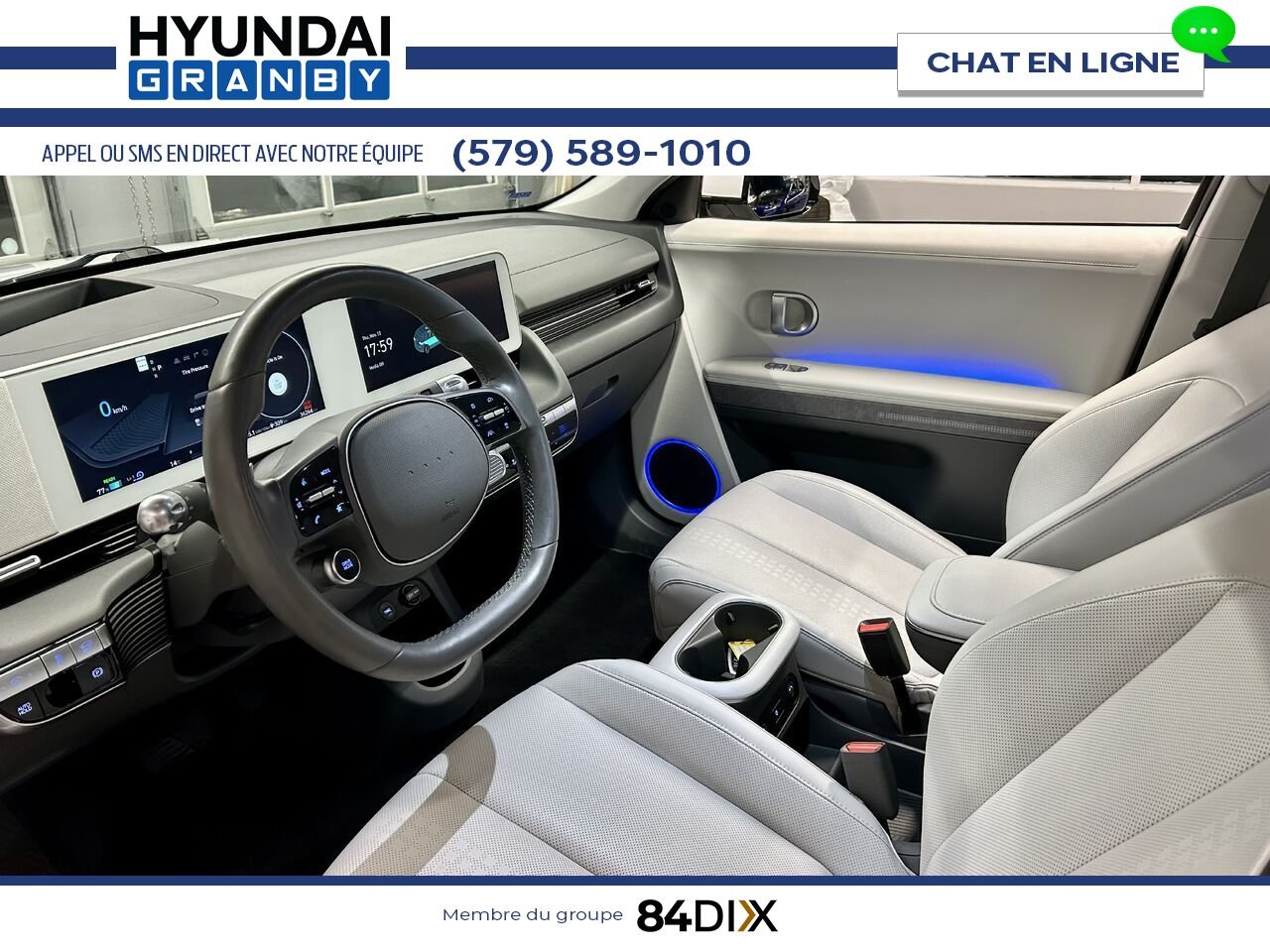 Hyundai IONIQ 5 2023 Blanc Granby - photo #10