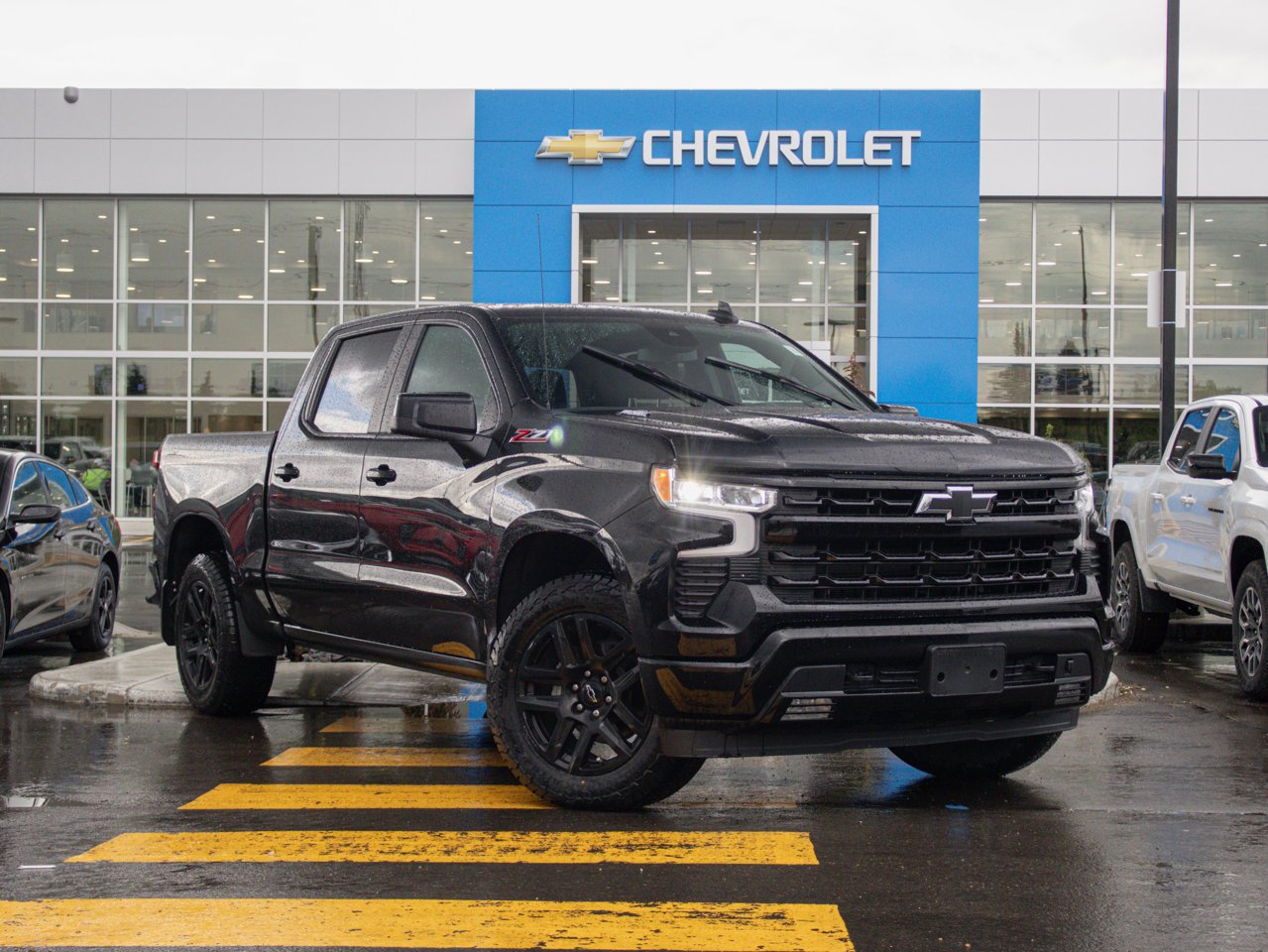2024 Chevrolet Silverado 1500 4WD Crew Cab 147 RST Black Sherwood Park - photo #1