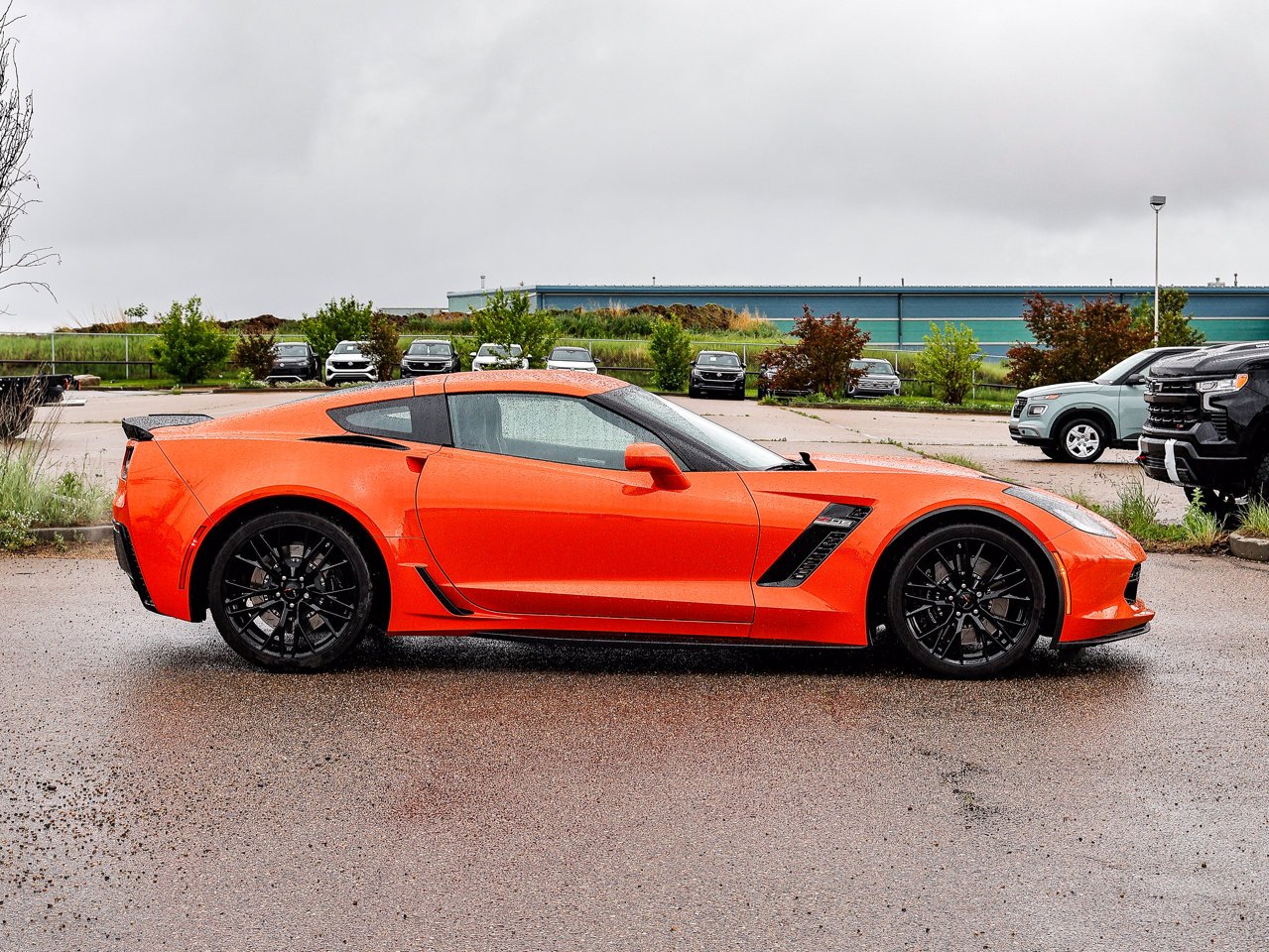 2019 Chevrolet Corvette 2dr Z06 Cpe w/1LZ Orange Sherwood Park - photo #13