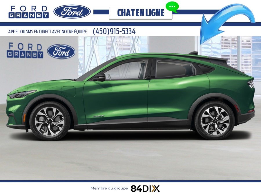 Ford Mustang Mach-E Sélect TI 2026 Vert éruption métallisé