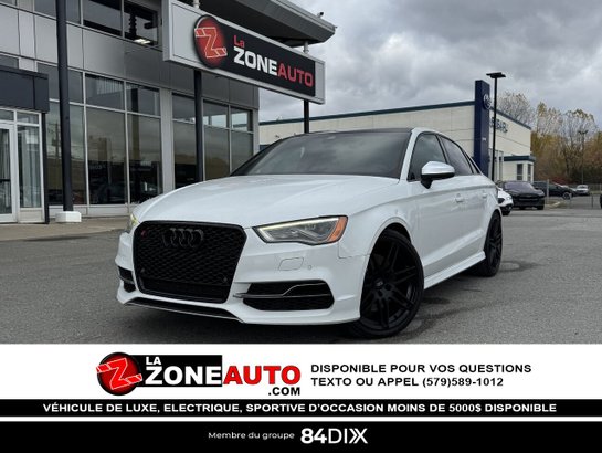 Audi S3 Technik 2015 2015 Blanc