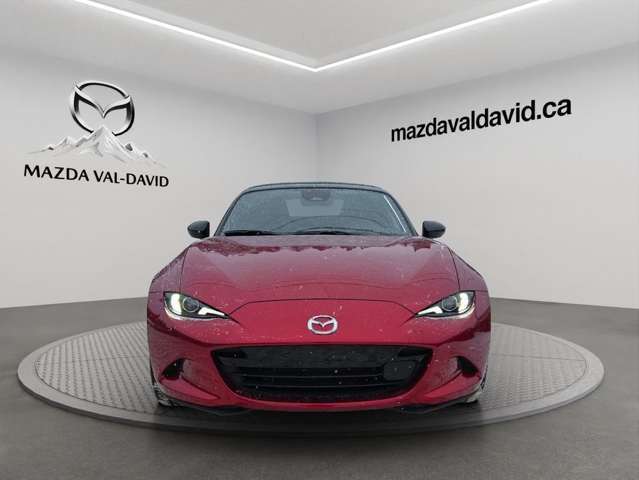 Mazda MX-5 GS-P Automatique, paddleshift, jamais accidenté, certifié 2024 Rouge